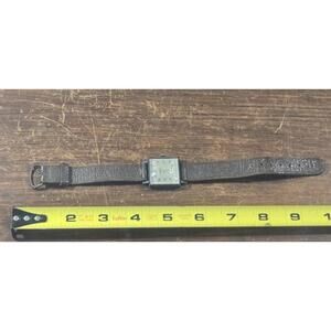 Vintage Ellis 17 Jewels Watch With Arabic Numerals Manual-wind Genuine Pig Skin